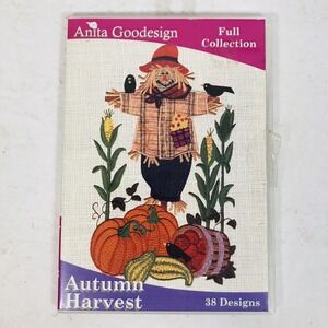 Machine Embroidery Anita Goodesign  Full Collection Autumn Harvest